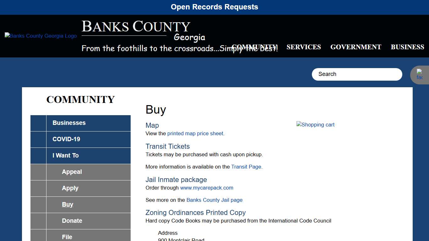 Buy Banks County Georgia